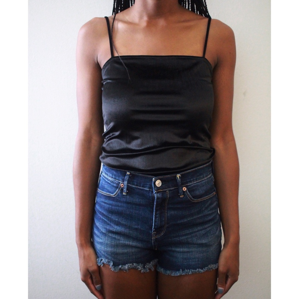 Topshop Velvet Bodysuit